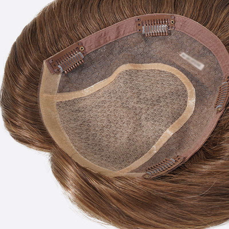 4WTP007 Wholesale Toppers for Women Silk Top Hair Topper