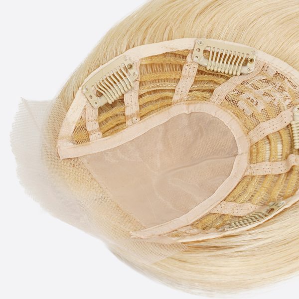 5ALICE Silk Top Topper For Thinning Crown Is Women's Hair Piece From Bono Hair