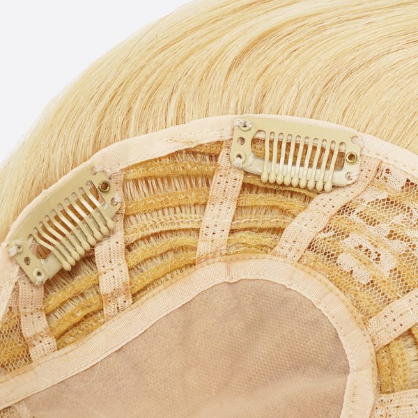 6ALICE Silk Top Topper For Thinning Crown Is Women's Hair Piece From Bono Hair
