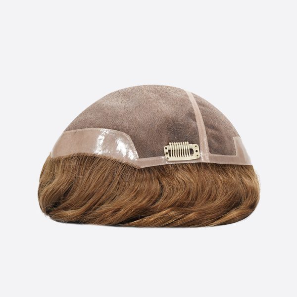 1-BWN766040 Fine Mono Hair Pieces Is Toupee Wholesale From Bono Hair