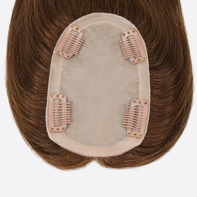5SARA Hair Topper With Clips Is 130% Density Hair Topper