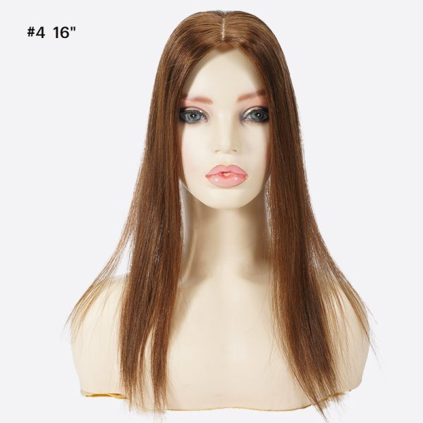 8SARA Hair Topper With Clips Is 130% Density Hair Topper