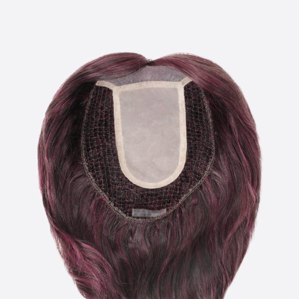 1BNN143400 Silk Top With PE Lines Topper Is Women's Hair Systems From Bono Hair