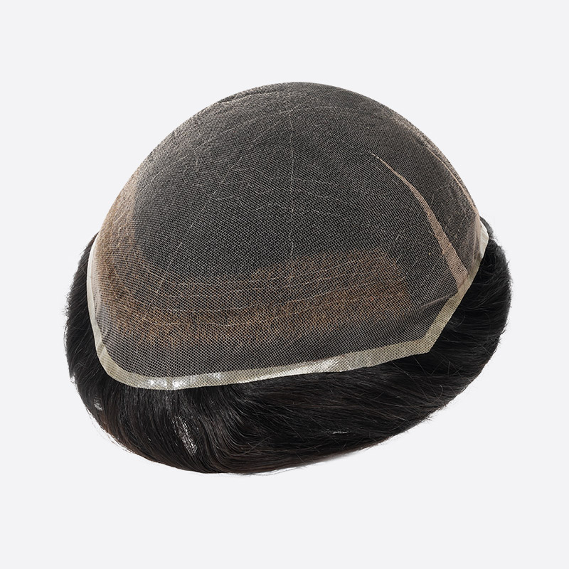 2BH2 DYF Full French Lace Toupee Is Men’s Hair Pieces Manufacturer From Bono Hair