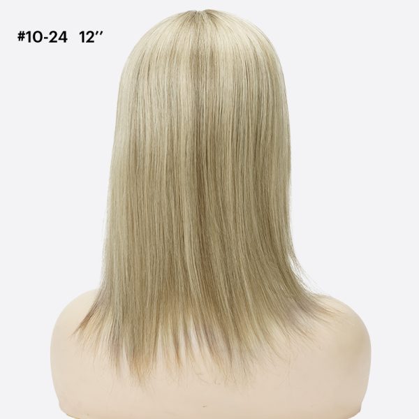 11ZeoPure Human Hair Topper Is Antimicrobial Hair Systems From Bono Hair