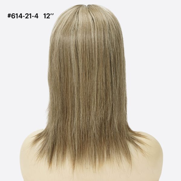 14ZeoPure Human Hair Topper Is Antimicrobial Hair Systems From Bono Hair