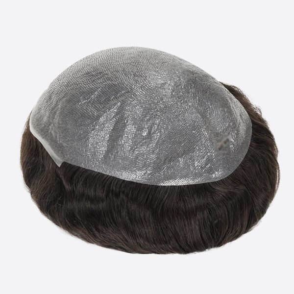 3BH3 plus 0.03mm Ultra-Thin Skin Toupee Is Single Split Knots Hair Pieces From Bono Hair
