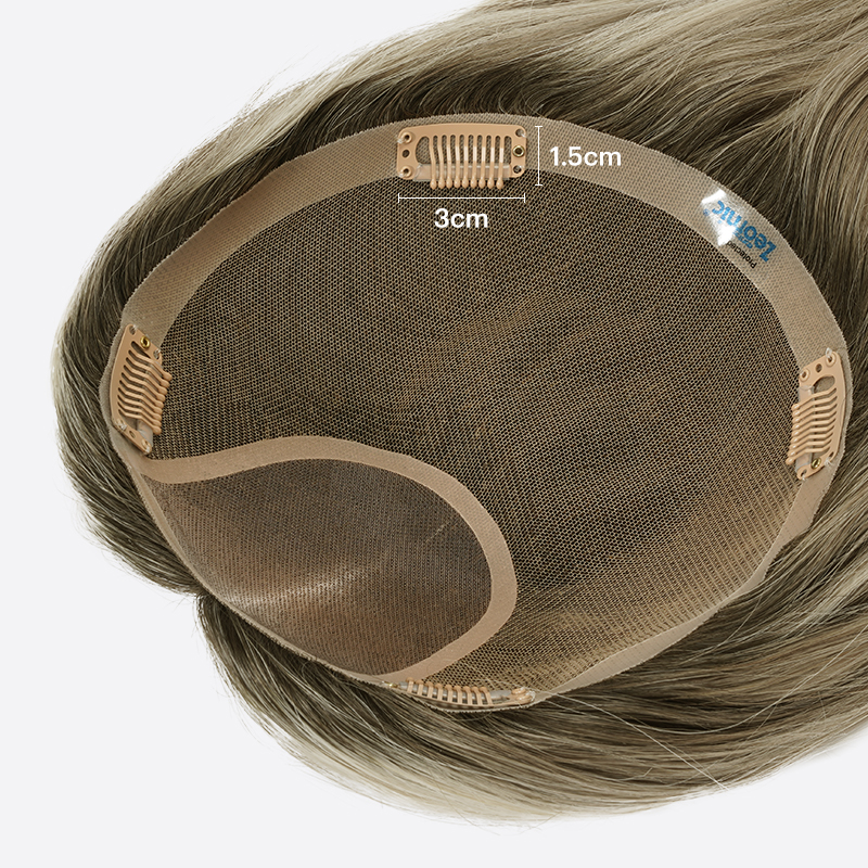 4ZeoPure Human Hair Topper Is Antimicrobial Hair Systems From Bono Hair