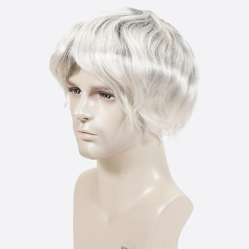 6BH4 T-Color 0.06mm Thin Skin Hair System Is T-Color Hair Toupee From Bono Hair