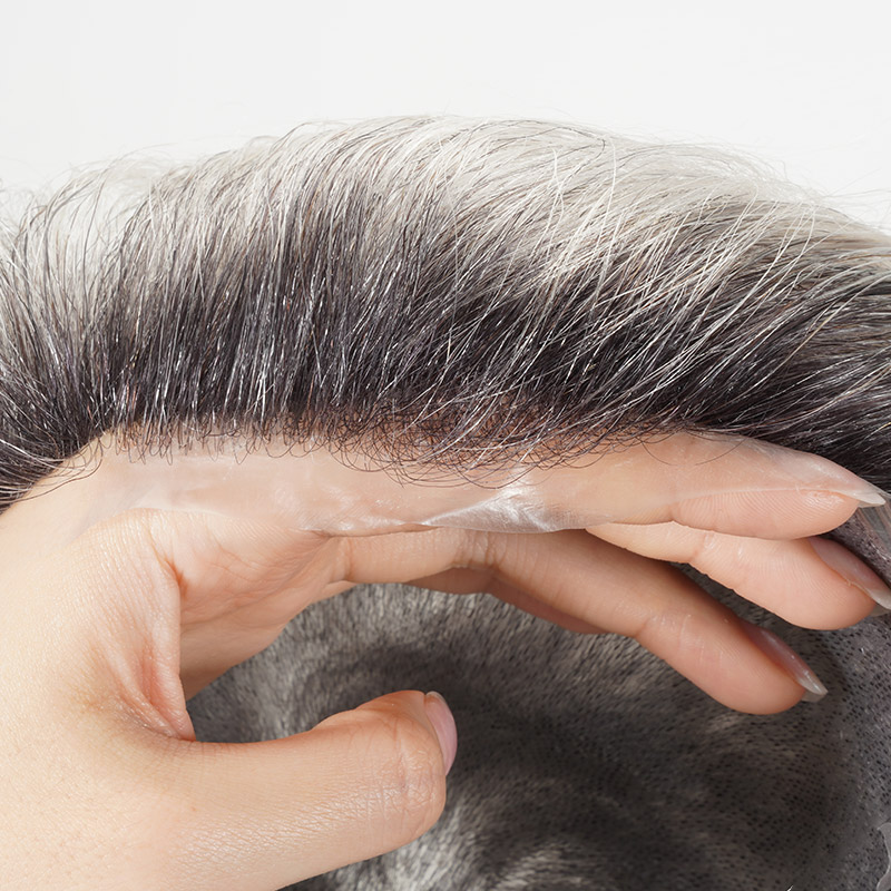 8BH4 T-Color 0.06mm Thin Skin Hair System Is T-Color Hair Toupee From Bono Hair