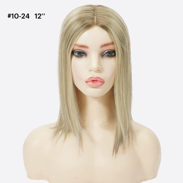 9ZeoPure Human Hair Topper Is Antimicrobial Hair Systems From Bono Hair