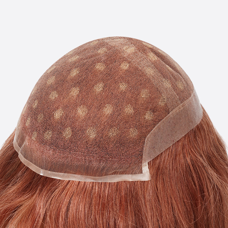2BWN156340 Dots Highlight French Lace Toupee Is Hairpieces For Women From Bono Hair