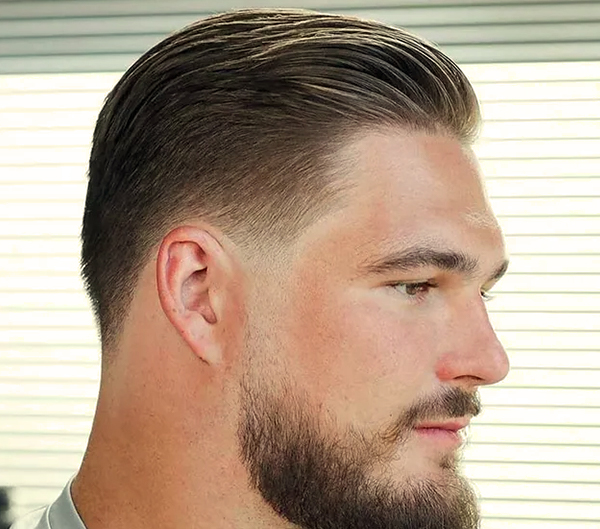 10. The Slicked-Back Look