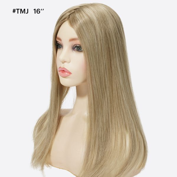 16Lara Women Hair Topper is Fine Mono Hair Topper From Bono Hair