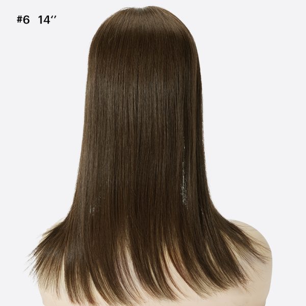 9Joyce Hair Topper For Women Is Silk Part With Fishnet Topper From Bono Hair