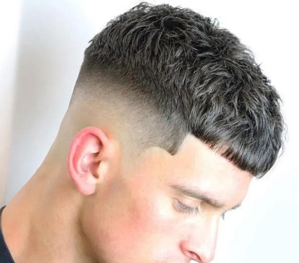 French Crop-2025 Best Toupee Haircuts & Hair Styles For Men Wig