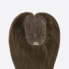1Maddy Women's Hair Replacement System Is Human Hair Topper Hand-Tied From Bono Hair