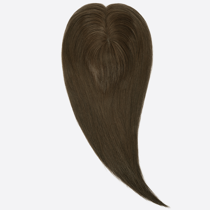 3Maddy Women's Hair Replacement System Is Human Hair Topper Hand-Tied From Bono Hair