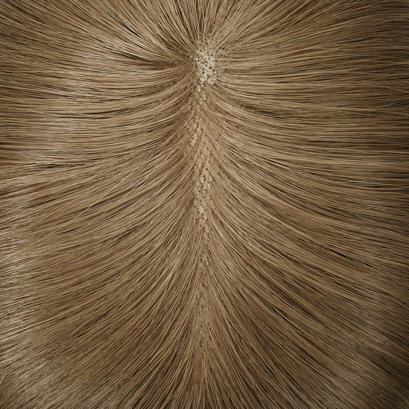 6Roxanne Fine Welded Mono Topper Is 130% Density Women Topper From Bono Hair