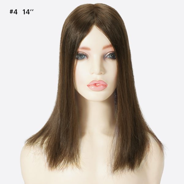 7Roxanne Fine Welded Mono Topper Is 130% Density Women Topper From Bono Hair