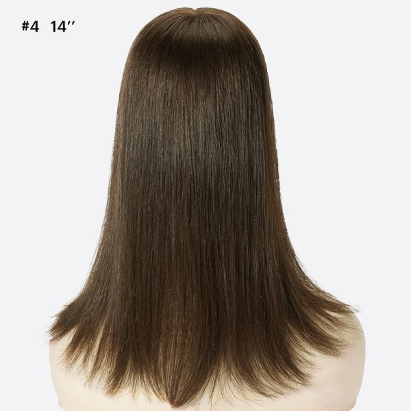 9Roxanne Fine Welded Mono Topper Is 130% Density Women Topper From Bono Hair