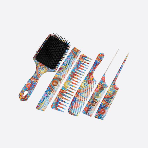 1Colorful Hair Comb Is Styling Comb for Hairstylist From Bono Hair