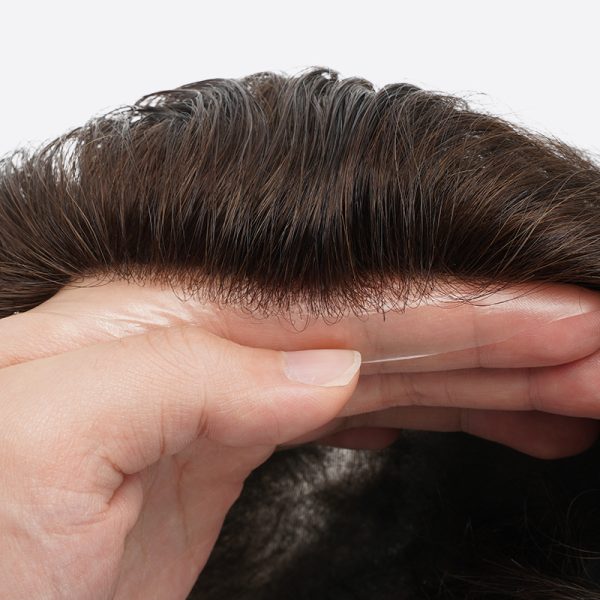 5BHK Skin Hair System Is 0.04mm Men's Toupee From Bono Hair
