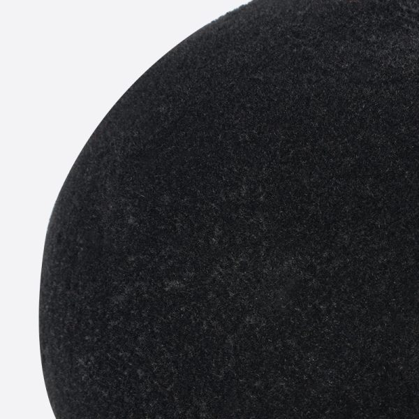 6Black Velvet Head Mannequin Is Foam Head Mannequin From Bono Hair