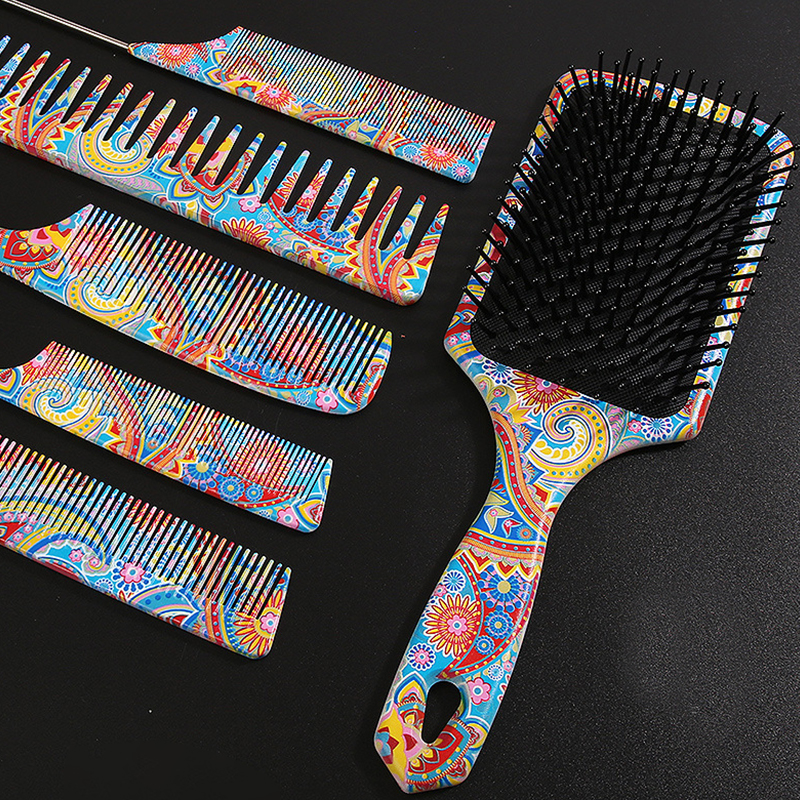 9Colorful Hair Comb Is Styling Comb for Hairstylist From Bono Hair