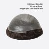 BHK Skin Hair System Is 0.04mm Men's Toupee From Bono Hair