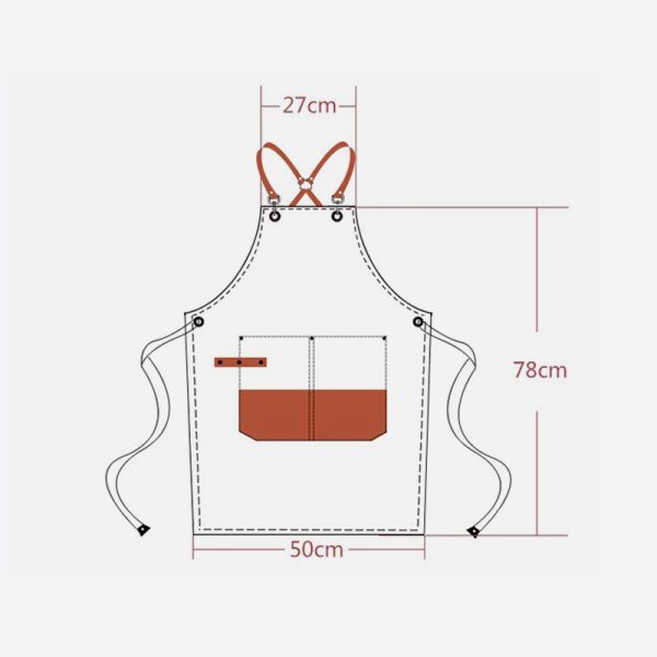 12Waterproof Barber Apron Is Personalized Barbershop Apron From Bono Hair