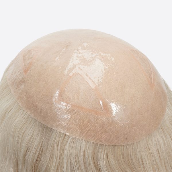 3BNN953500 Custom Women’s Hair Toupee Is Super Fine Mono Toupee for Women From Bono Hair