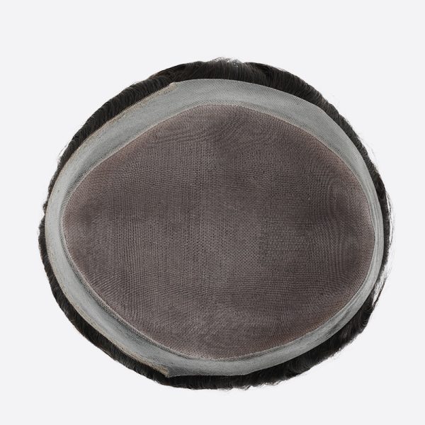 4BH12 Monofilament Hair System Is Skin Perimeter Toupee From Bono Hair
