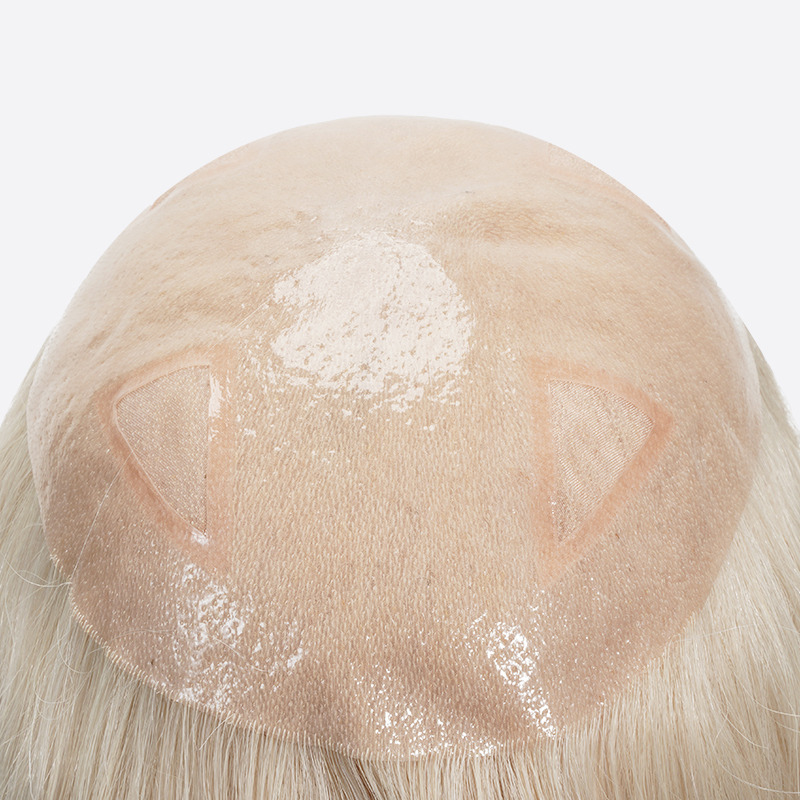 4BNN953500 Custom Women’s Hair Toupee Is Super Fine Mono Toupee for Women From Bono Hair