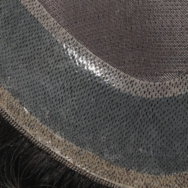 6BH12 Monofilament Hair System Is Skin Perimeter Toupee From Bono Hair