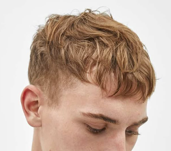 9. French Crop in Messy Dirty Blonde